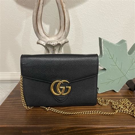 small gucci wallet|gucci small wallet on chain.